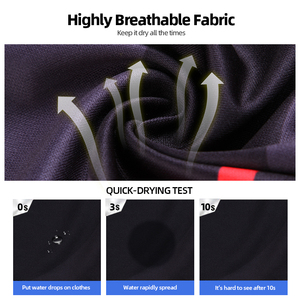 Dart shirt sweat-absorbent quick-drying excellent sublimation print male sportswear design wholesale 2019 - Product Image 3
