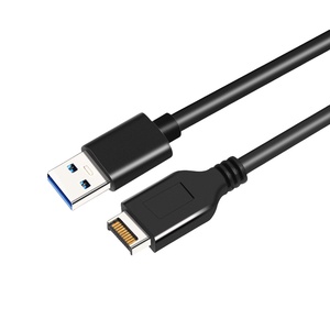 USB 3.1 Gen1 AM Loại E nội bộ tiêu đề Cáp 10gbps cấp công nghiệp cho bo mạch chủ sata máy in máy tính máy quét mã vạch - Product Image 1