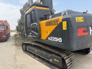Excavatrice sur chenilles Hyundai HX220HD d'occasion de haute qualité, prix abordable, modèle 2020, godet de 1,05 m, composants essentiels du moteur et du groupe motopropulseur - Product Image 4