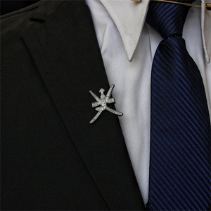 Nouvelle collection : Pince à cravate homme Oman, série double pince, élégante et polyvalente pour tenue de ville - Product Image 3