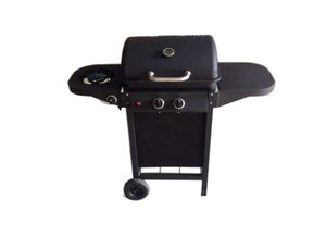 New Model Silver Black Gas Grill with Cabinet with Cover with <strong>Side</strong> <strong>burner</strong> with BBQ Tools - Product Image 6