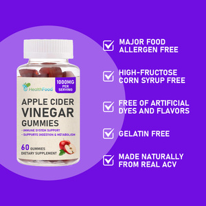 Factory Direct Apple Cider Vinegar Gummies with Apple Cider Vinegar Healthy Immune Function Helps Cleansing Weight Loss Gummies - Product Image 4