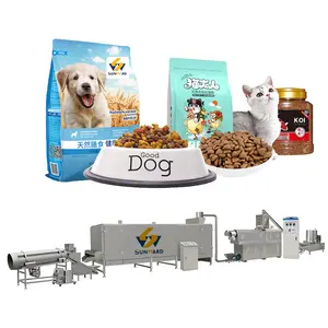 פופולרי כלב מזון מכבש כלב מזון כלבים מזון ביצוע מכונת לחיות מחמד מזון מכבש