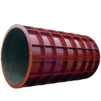 Système de coffrage en acier pour tunnel colonne pour le coulage du béton