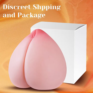 Gran oferta, melocotón Artificial, descompresión, bola Mimi, taza de masturbación masculina, tazas de avión, forma de melocotón, Juguetes sexuales de pecho suave para hombres - Product Image 6