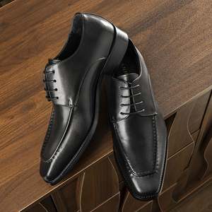 Costume de cérémonie sur mesure haut de gamme, style britannique, chaussures pour hommes à enfiler, automne, antidérapantes, respirantes - Product Image 1