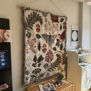 Đẹp tùy chỉnh động vật rừng bên dệt chăn độ bền màu cao Jacquard tấm thảm với giá bán buôn - Product Image 6