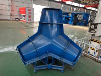 Moule en acier haute résistance pour blocs de dissipation des vagues en béton préfabriqué à quatre pyramides pour brise-lames portuaires
