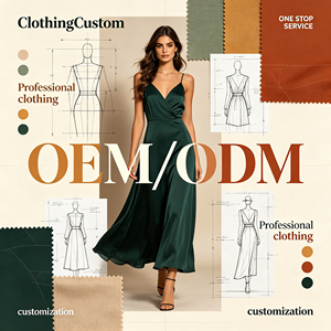 Vestido Midi de Satén Personalizado para Mujer, con Tirantes Finos, Cuello en V, Estilo Fluido y Elegante, <span class=keywords><strong>Ropa</strong></span> Casual para Mujer, Venta al Por Mayor en China - Product Image 1