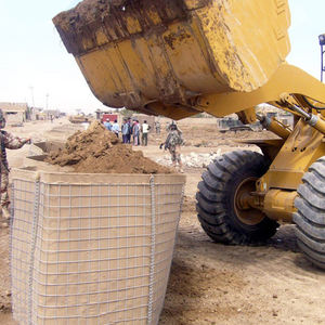 Defensive Barrier Bastion Cage Welded <strong>Mesh</strong> Plain Weave Blast Wall with Cutting &amp; Bending Services - Product Image 4