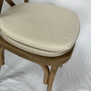 Sillas Chiavari de Madera Apilables <span class=keywords><strong>al</strong></span> por Mayor, Color Blanco con Veteado de Madera, Resina, Haya, Roble, para <span class=keywords><strong>Bistro</strong></span>, Comedor, Alquiler, Bodas, con Respaldo Cruzado - Product Image 5