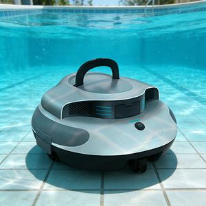 Robot <span class=keywords><strong>Limpiafondos</strong></span> Robótico <span class=keywords><strong>Integrado</strong></span> Personalizable, Robot de Limpieza de Piscinas para Piscinas Domésticas, Limpieza Automática Todo en Uno - Product Image 1
