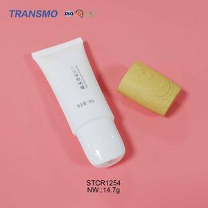 Tube de luxe vide pour crème pour les mains, tube cylindrique personnalisé pour lotion, tube souple de 30 ml, contenant pour nettoyant visage, tube en plastique - Product Image 4