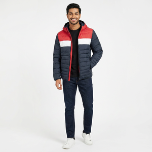 Veste d'hiver matelassée de haute qualité pour hommes, col montant, vêtements décontractés, manteaux de haute qualité, veste matelassée pour hommes - Product Image 1