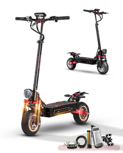 สกู๊ตเตอร์ไฟฟ้า XIMO 52V มอเตอร์คู่ สองล้อ พับได้ ยาง 10 นิ้ว ความเร็ว 100 กม./ชม. ระบบกันสะเทือนเต็มรูปแบบ เบรกดิสก์ไฮดรอลิก กันน้ำ รุ่น Q7Pro สำหรับผู้ใหญ่ - Product Image 2