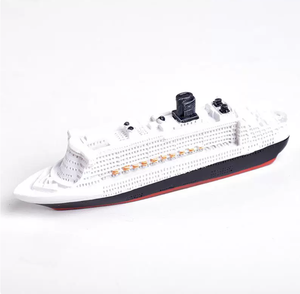 Nouveau modèle du Titanic, navire de croisière multi-ponts, décoration créative pour la maison, navire en résine méditerranéen - Product Image 6