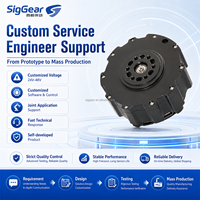 SigGear 80mm BLDC Planetengetriebemotor 328W 24-48V 6Nm 310RPM Roboter-Gelenkantrieb für Vierbeiniger Roboterhund
