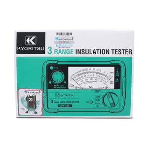 Kyoritsu เครื่องทดสอบความต้านทานฉนวนกันความร้อนแบบแอนะล็อก3431ทดสอบแรงดันไฟฟ้า3ระดับ250V 500V 1000V KEW3431 Kyoritsu3431 - Product Image 6