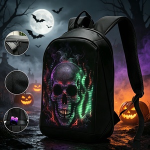 Sac à dos scolaire avec écran LED programmable, contrôlable par application, affichage personnalisé, sac à dos avec écran LED - Product Image 1