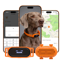 Elecpet 2026 Nouveau Collier de Dressage et Clôture Virtuelle 4G Sans Fil pour Chien avec Contrôle par APP, Suivi de Santé de l'Animal et Fonctions Son et Vibration