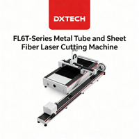Machine de découpe laser à fibre automatique 1325 1530 3 kW pour tôles et tubes en aluminium, carbone et métal, avec plateforme unique