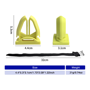 Support de rangement mural/pont/rail <span class=keywords><strong>en</strong></span> silicone, porte-canne à pêche multifonctionnel pour bateau, garage - Product Image 2