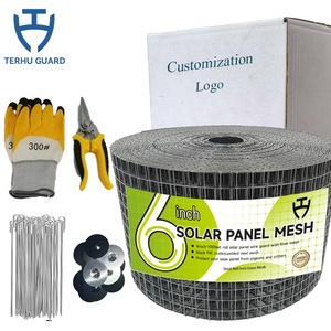 Grillage <span class=keywords><strong>de</strong></span> <span class=keywords><strong>protection</strong></span> <span class=keywords><strong>de</strong></span> <span class=keywords><strong>gouttière</strong></span> pour panneaux solaires photovoltaïques commerciaux – Empêche les parasites et les débris – Maille durable - Product Image 3