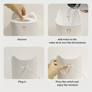 Hot bán 3.3L công suất lớn vòi phun kép dẫn ánh sáng tạo độ ẩm 3300ml Tinh dầu khuếch tán H2O không khí trong phòng tạo độ ẩm - Product Image 6