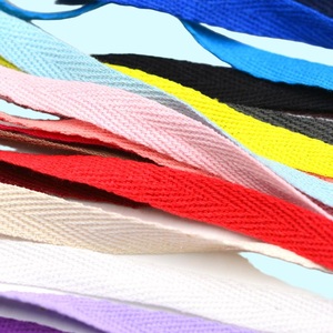 אביזר בד לקישוט קצוות בצבעי כותנה, סרט בד לקישוט קצוות, שרוכי נעליים סיטונאיים וכובעים מעוטרים - Product Image 3