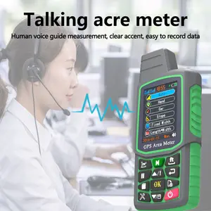 Instrumento de medición de área basado en Gps para agricultura, transmisión de voz en vivo de alta precisión, fácil de operar, buen precio