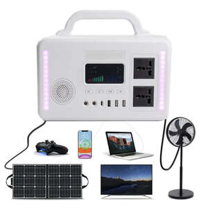 Estación de Energía Solar Portátil OEM de Fábrica Runck, Sistema de Suministro de Emergencia con Batería de Litio, Onda Sinusoidal Pura, 300W, 110V, 220V para Automóvil - Product Image 6