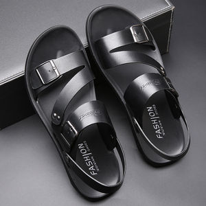 Hot Sell Men's Sandals Summer Beach Flat Shoes Large Size Non-slip Soft Sandals Casual Rubber Designer <b>Slippers</b> for Men. - Product Image 2