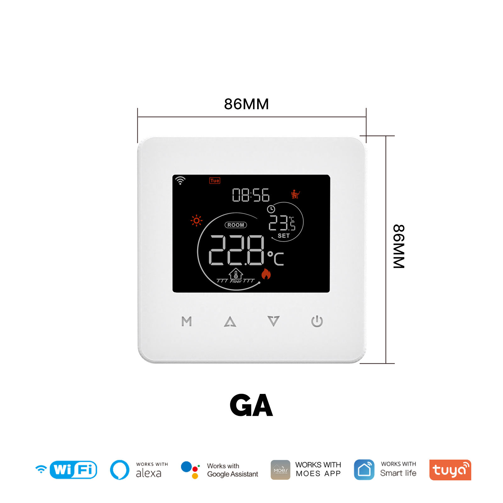 Chauffage à eau GA NC 3A/ NO 5A