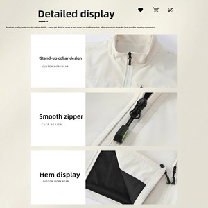 Chalecos de Trabajo Personalizados <span class=keywords><strong>con</strong></span> Logotipo para Hombres y Mujeres, Uniformes para Empleados, Chaquetas sin Mangas para Equipos - Product Image 3