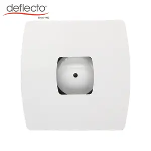 Deflecto 4 Inch ABS Plastic Ventilation Exhaust Fan Kitchen Bathroom Air Extractor Window and Wall Mount Ducted Vent Fans
