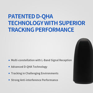 אנטנת GNSS סלילית מדגם Harxon HX-CHX600A L1/L2/L5/L-Band לרחפנים, בעלת שבח גבוה של 4.2dBi, קלת משקל ודיוק ברמת מילימטר. - Product Image 4