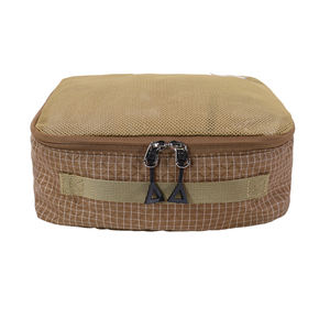 Sac de rangement de voyage, organiseur de bagages portable, ensemble de rangement pour valise, pochette pliable compressible en maille pour vêtements et chaussures Z09-L - Product Image 3