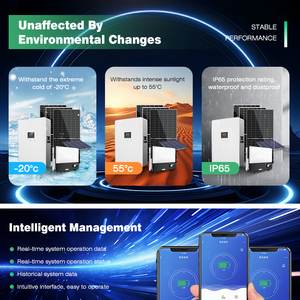 Kit de Paneles y Baterías Solares Residenciales Fuera de la Red, 3kw 5kw 8kw 10kw 15kw 20kw, Sistemas Solares Híbridos, Sistema de Energía Completo - Product Image 5