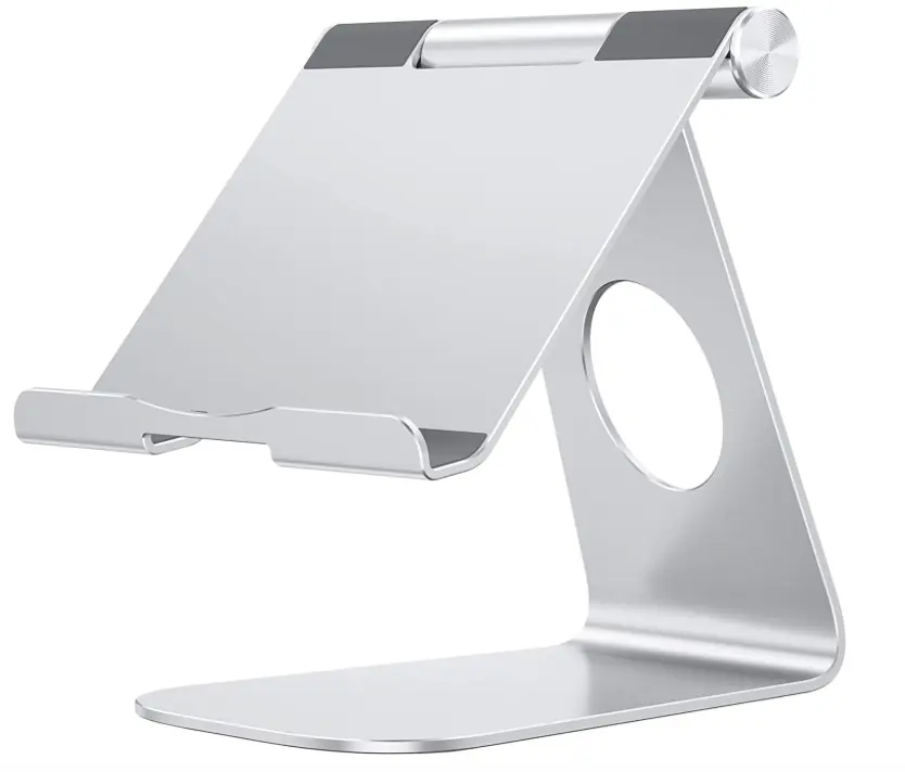 Aluminum Tablet Stand Holder Adjustable For iPad Stand Desktop Aluminum Tablet Dock Cradle