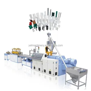 PVC Window Door Frame Making Machine Pvc Profile Extrusion Line For Producing PVC Window Profiles