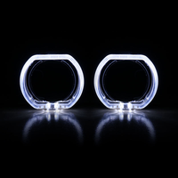 Cubierta de Lente de Doble Haz, Ojos de Ángel, Máscara de Lente C30, Luces de Circulación Diurna DRL, Cubiertas de Lente de Proyector Bi-LED