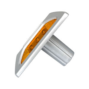 DPWH 승인 알루미늄 LED 고양이눈 태양광 고양이눈 도로 스터드 PC+알루미늄 도로 고속도로 반사 도로 표지판 - Product Image 4