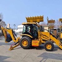 Chargeuse sur pneus 4x4 LANDNEO WZ38-28 avec godet de 1,5 m et moteur Yuchai de 75 kW pour la construction et l'agriculture