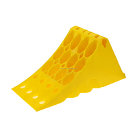Cale de roue robuste en plastique GT-08PJ pour camion, caravane, véhicule – Bloc de freinage pour pneus, stationnement sécurisé