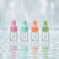 Flacon compte-gouttes en verre miniature personnalisé pour testeur d'huiles essentielles