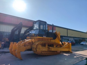 Topadora de cadenas Shantui SD22 de segunda mano, 220HP, equipo pesado para construcción y nivelación de terrenos - Product Image 2