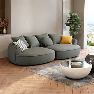Sofá para el hogar, diseños <span class=keywords><strong>de</strong></span> ocio, moderno, respaldo bajo, seccional, doble conjunto, <span class=keywords><strong>muebles</strong></span>, tela, mini sofá, sala <span class=keywords><strong>de</strong></span> estar - Product Image 5