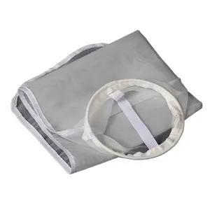 China high quality Steel Ring Water Filter Bag 0-800 Micron Food Grade NMO filter bag