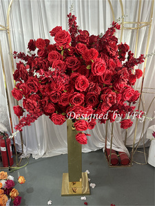 Ifg trung tâm đám cưới sang trọng 32 inch hoa màu đỏ bóng kích thước 80 cm Bảng trang trí - Product Image 3