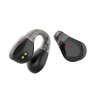 Écouteurs TWS Q60 de type clip d'oreille, son stéréo HiFi, écouteurs ouverts BT 5.3, mini écouteurs sans fil véritablement sans fil, écouteurs sportifs à crochet d'oreille